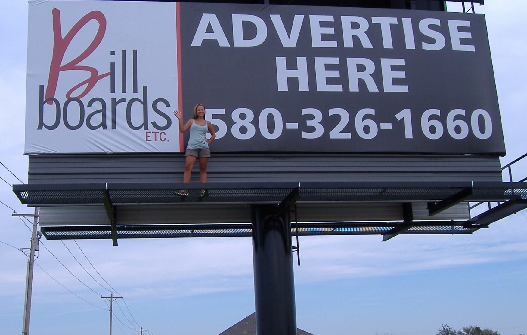 advertising billboard sign