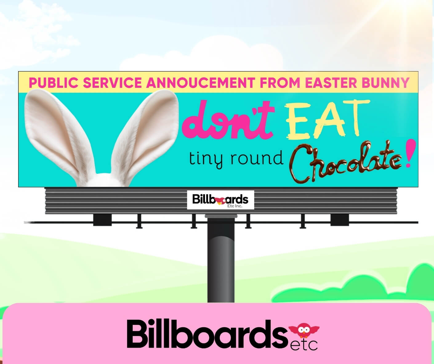 Happy Easter! Enjoy These Free 14x48 Promotional Easter Billboard Ads ...